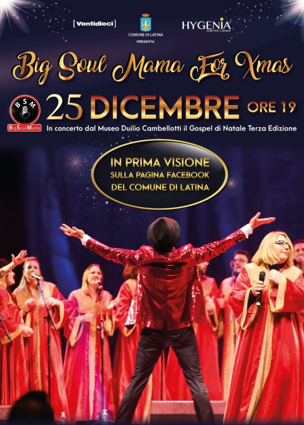 Natale a Latina con i Big Soul Mama