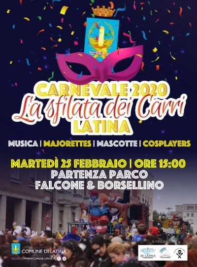 Carri di Carnevale a Latina